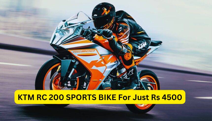 KTM RC 200 Sports Bike