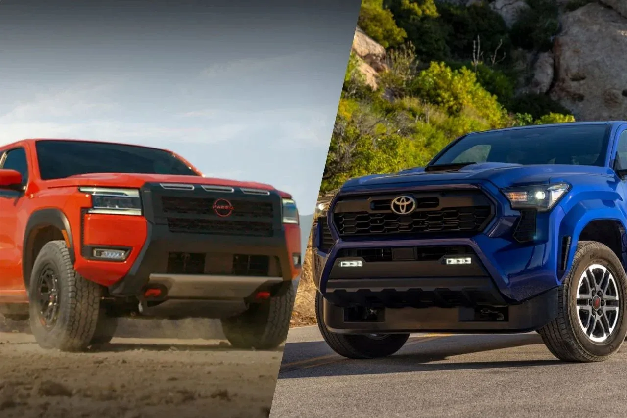2025 Nissan Frontier vs. 2025 Toyota Tacoma