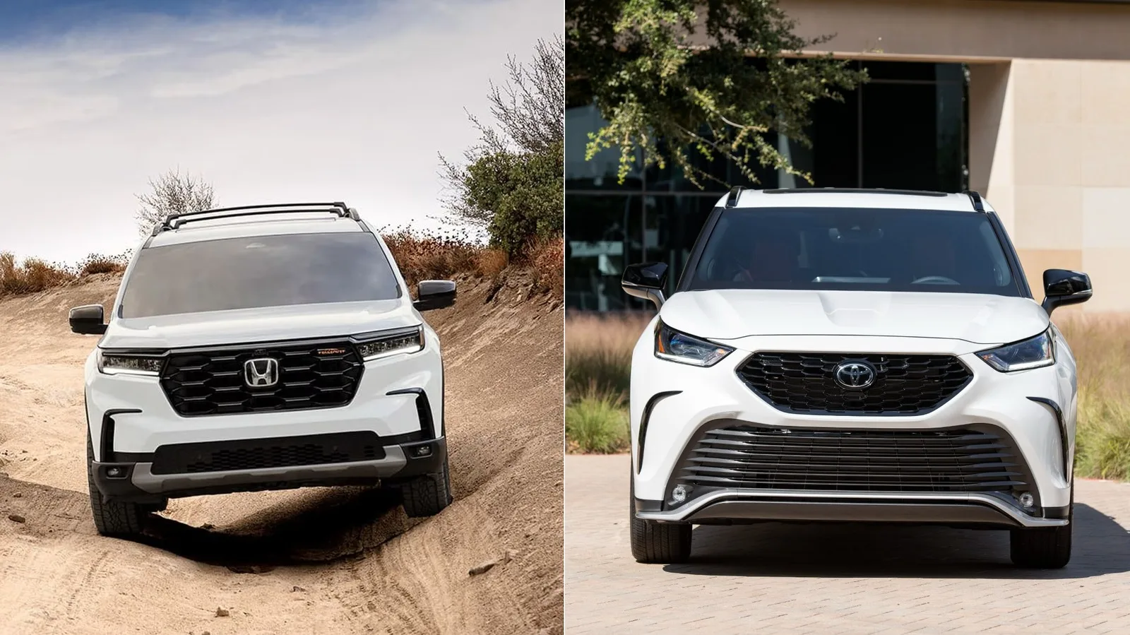 2025 Toyota Highlander vs Honda Pilot