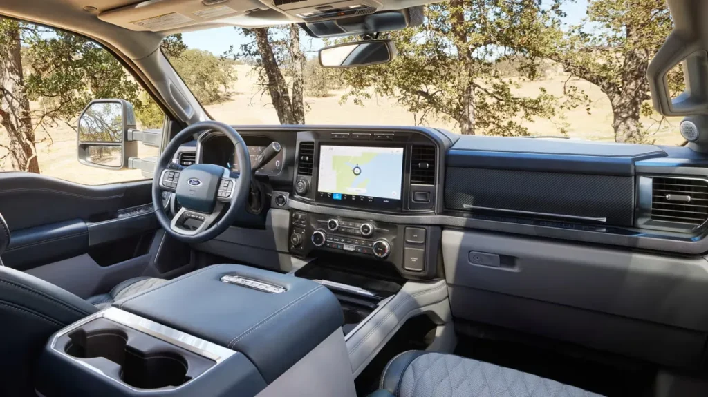 2026 Ford Super Duty Tremor interior