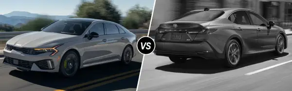 2026 Toyota Camry vs. 2026 Kia K5 1