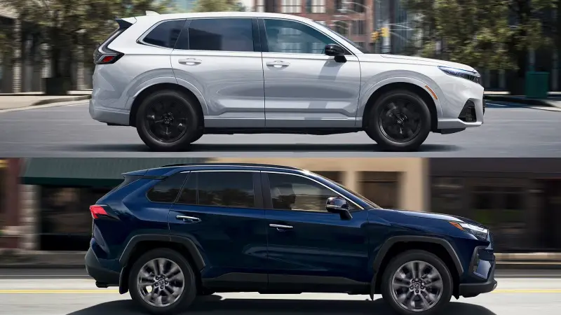2026 Toyota RAV4 vs. 2026 Honda CR-V 2