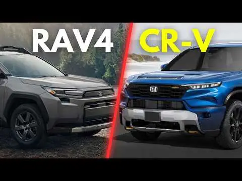 2026 Toyota RAV4 vs. 2026 Honda CR-V 3