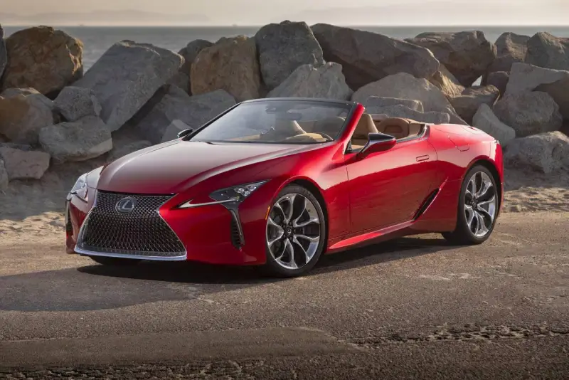 3. Lexus LC 500 Convertible