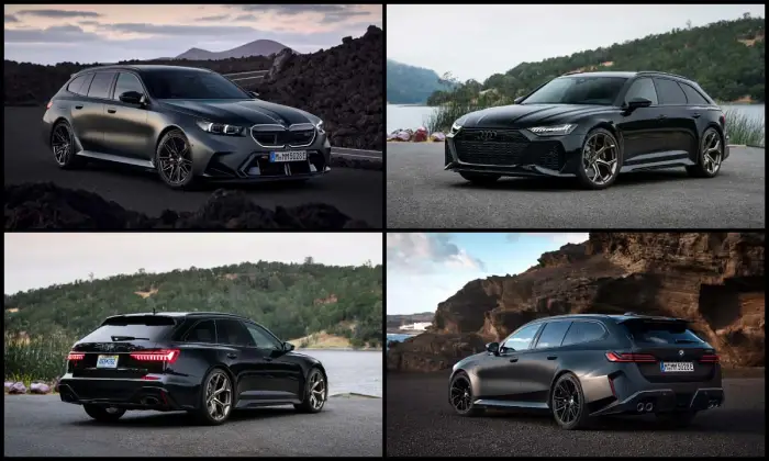 BMW M5 Touring vs Audi RS6 Avant