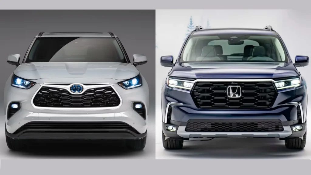 Toyota Highlander vs Honda Pilot