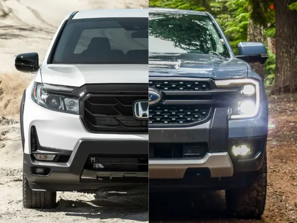 2025 Honda Ridgeline vs Toyota Tacoma2