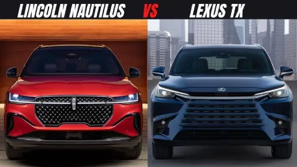 2025 Lincoln Nautilus vs Lexus RX