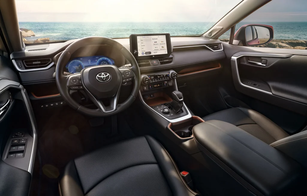2025 toyota rav4 interior