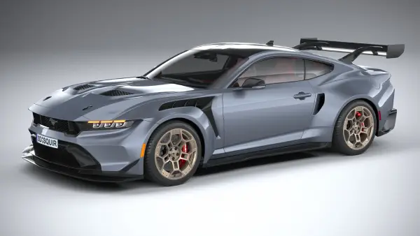 2026 Ford Mustang GTD Rendering3