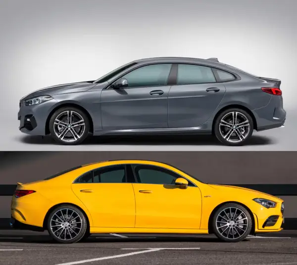 2026 Mercedes-Benz CLA vs BMW 228i Gran Coupe 2