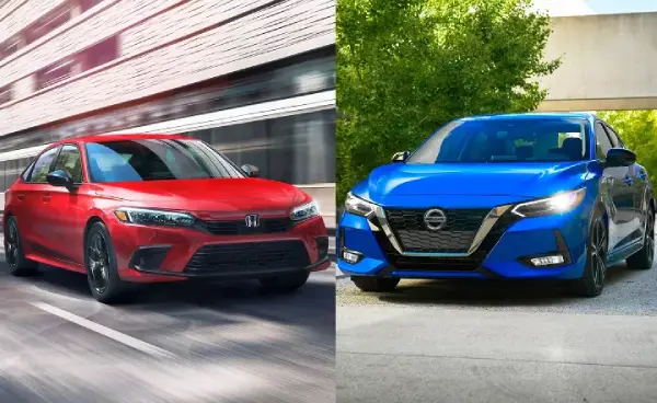 2026 Nissan Sentra vs Honda Civic-2