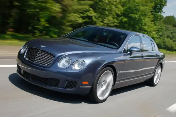 6. 2010 Flying Spur Speed of the Bentley Continental