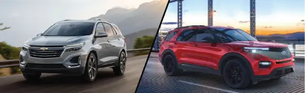 8. Chevrolet Equinox EV AWD vs. Ford Explorer