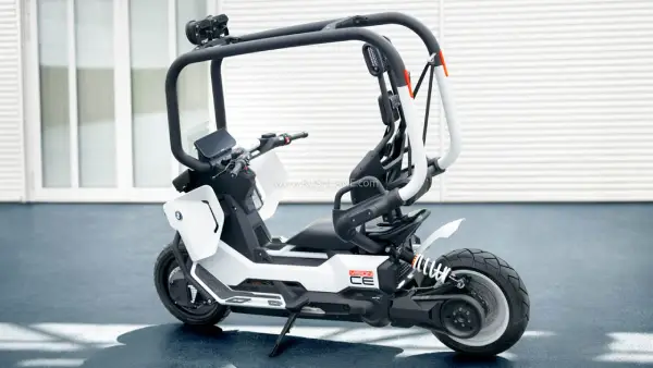 BMW Futuristic Helmet-Free Electric Motorcycle 3