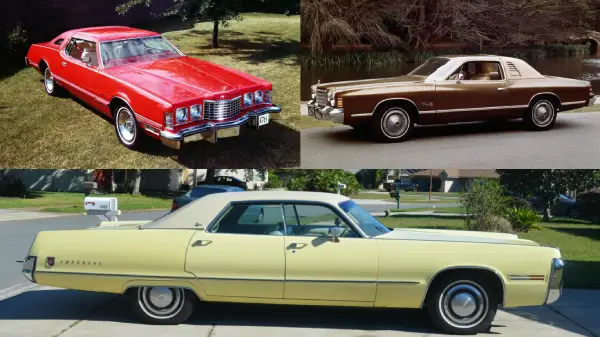 Biggest American land yachts of the 1970s