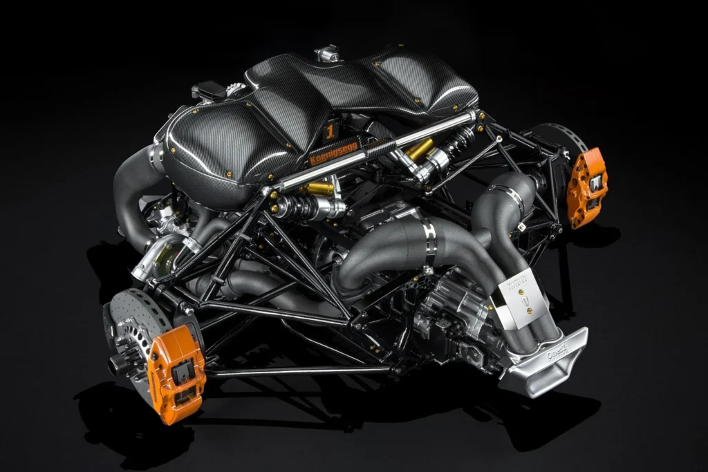 Koenigsegg one 1 engine