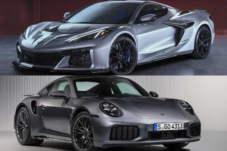 Porsche 911 Turbo S vs Corvette ZR1X