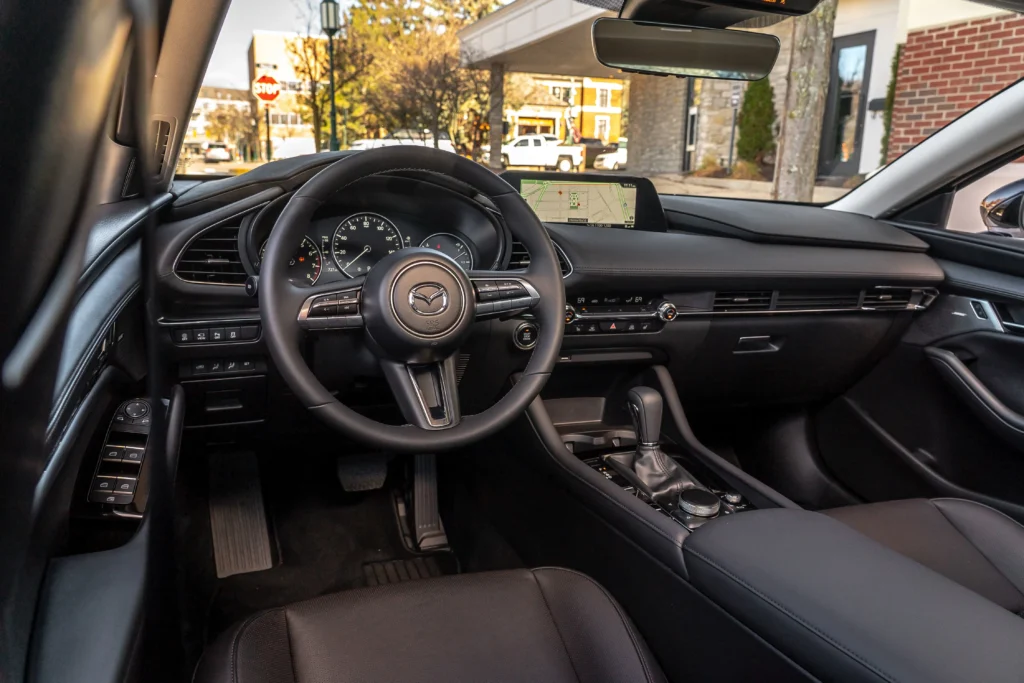mazda 3 turbo interior