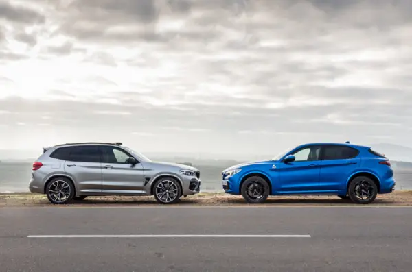 Alfa Romeo Stelvio Quadrifoglio vs BMW X3-1