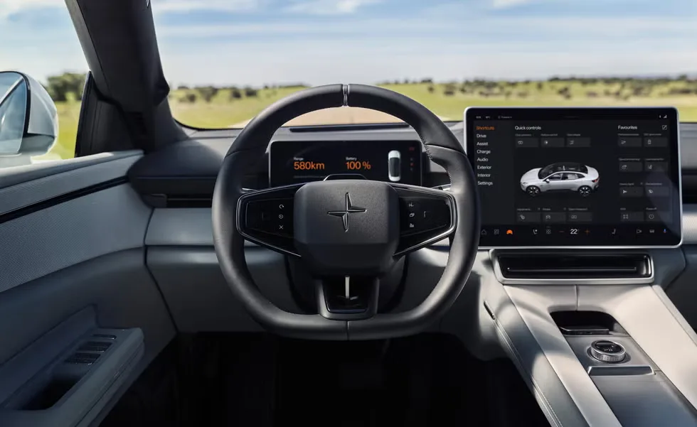2026 Polestar 4 interior