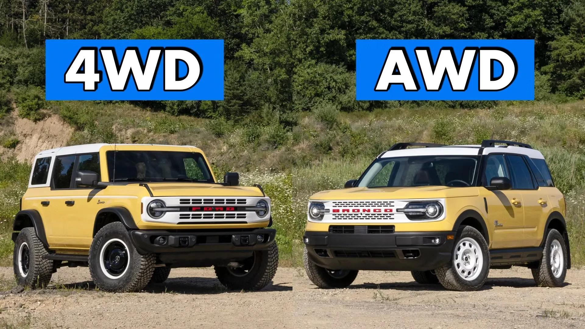 AWD vs 4WD