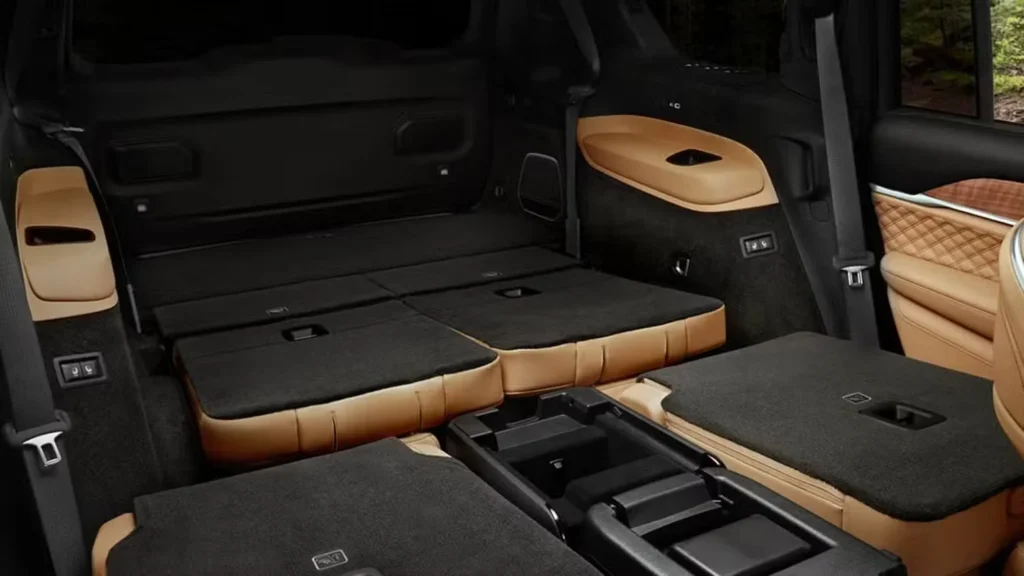 Jeep Cherokee cabin space