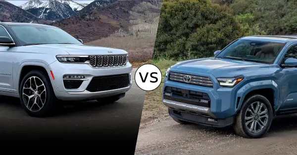 Toyota 4Runner vs Jeep Grand Cherokee