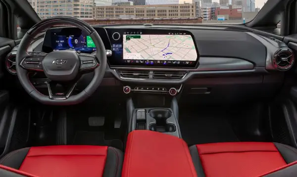 2026 Tesla Model Y vs Chevrolet Equinox EV interior