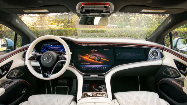 2026 Mercedes-Benz EQS450+ Review interior