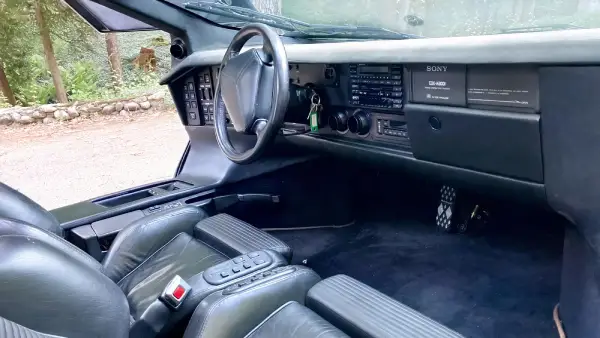 America’s Forgotten Supercar interior