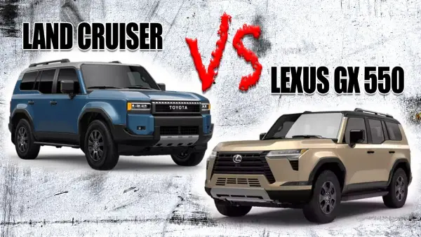 Lexus GX 550 vs Land Cruiser