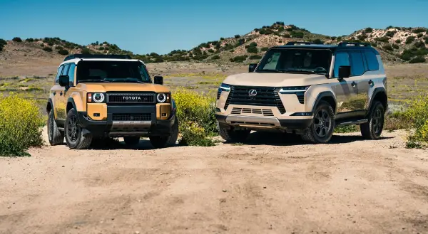 Lexus GX 550 vs Toyota Land Cruiser