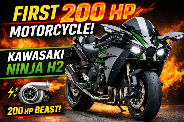 First 200 Horsepower Motorcycle