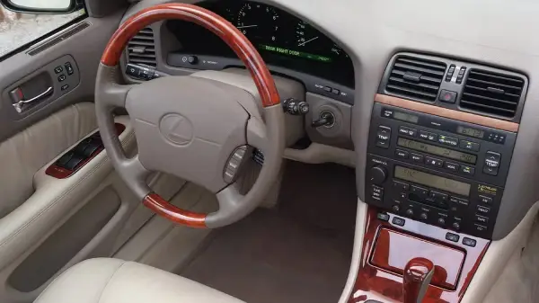 Highest Mileage Lexus interior