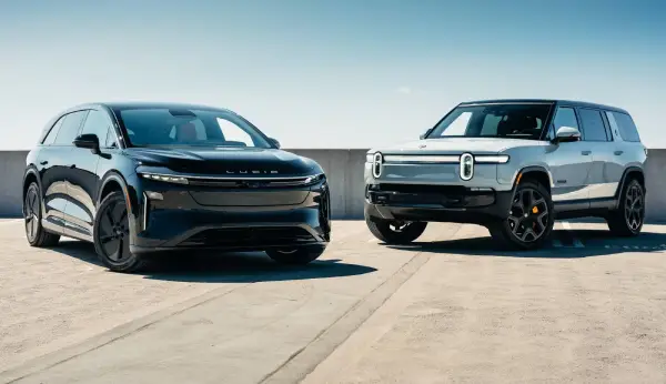 Rivian R1S & Lucid Gravity