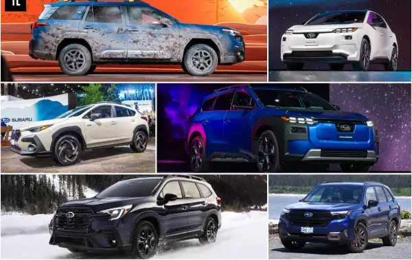 Subaru SUV Models In 2026 Ranked By Size – From Smallest To Biggest