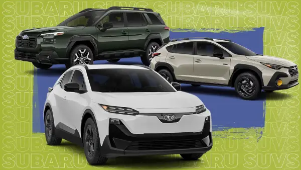 Subaru SUV Models Ranked By Size