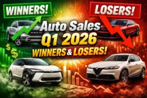 Auto Sales Q1 2026 Winners and Losers