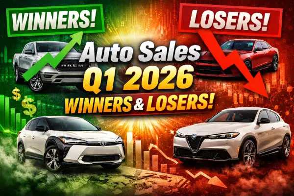 Auto Sales Q1 2026 Winners and Losers