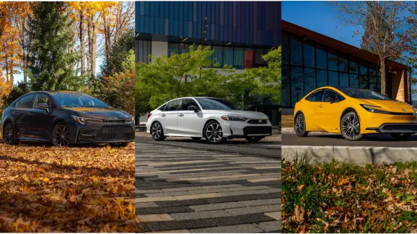 Civic vs Toyota Corolla vs Toyota Prius