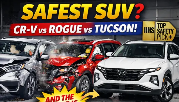 Honda CR-V vs Nissan Rogue vs Hyundai Tucson