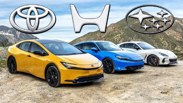 Honda Civic vs Toyota Corolla vs Prius