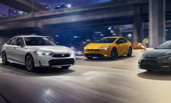 Honda Civic vs Toyota Corolla vs Toyota Prius