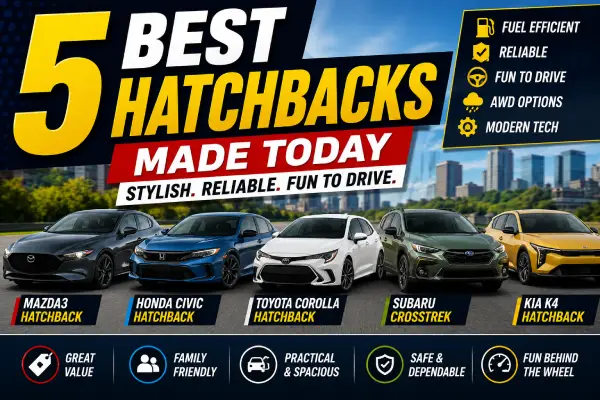 5 Best Hatchbacks Made Today