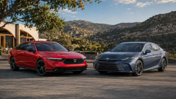 2026 Honda Accord Hybrid vs Toyota Camry Hybrid