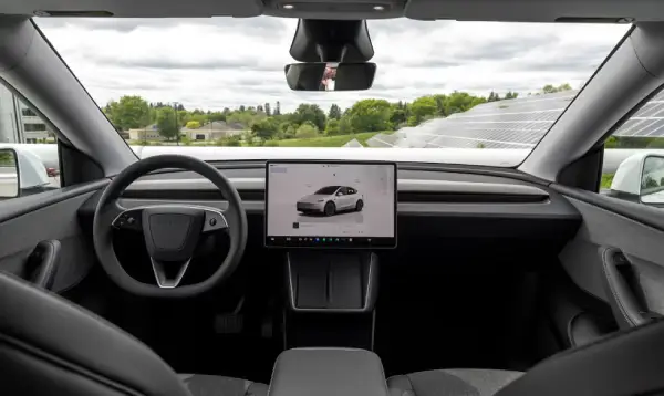 2026 Tesla Model Y vs Toyota bZ inteior