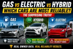 Gas vs Electric vs Hybrid Which Cars Are Most Reliable