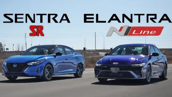Hyundai Elantra vs 2022 Nissan Sentra