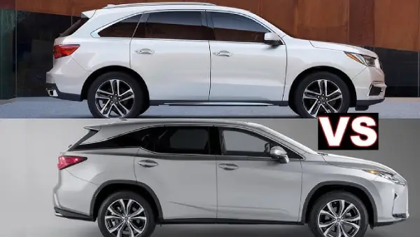 Lexus RX 350 vs 2017 Acura MDX